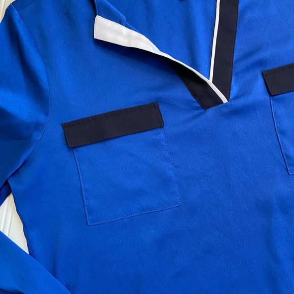 •Ann Taylor• contrast pullover blouse - Picture 7 of 7